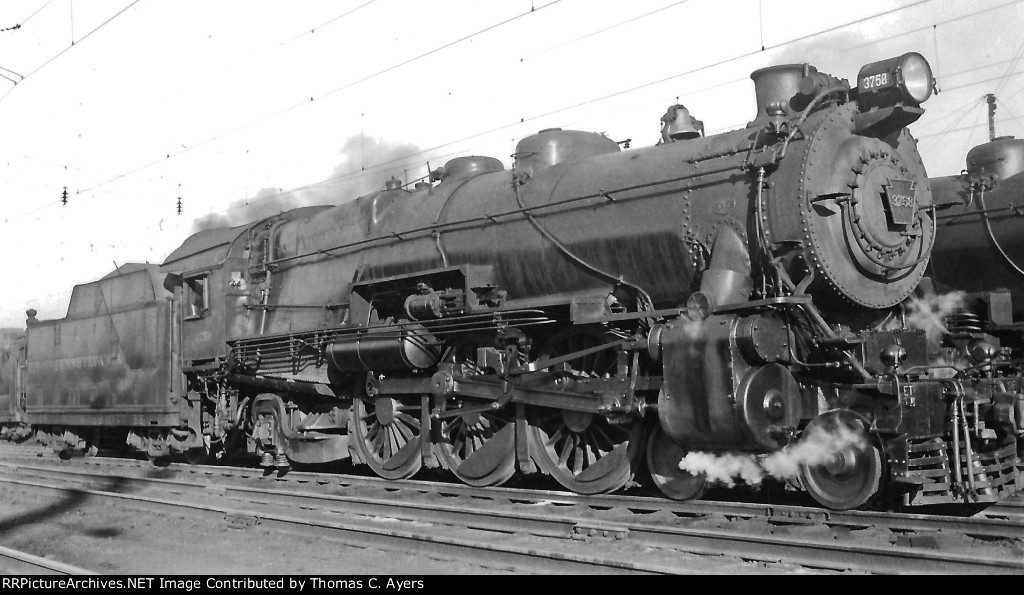 PRR 3758, K-4S, 1941